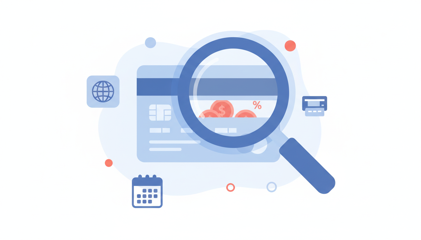 Kreditkarten Gebühren: Alle versteckten Kosten aufgedeckt 2025